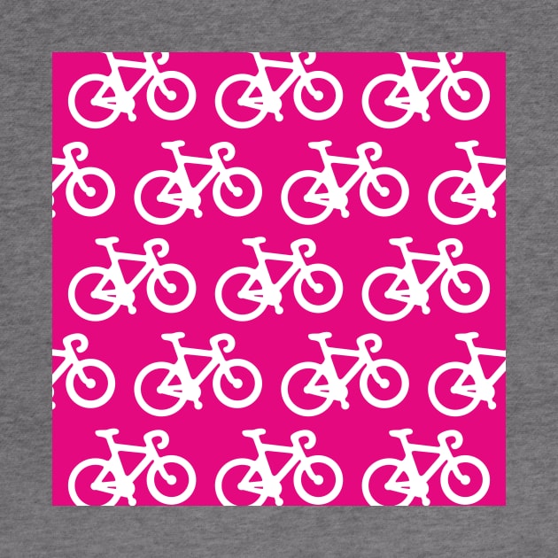 Pink Bike Pattern by XOOXOO